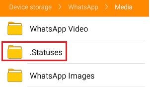 WhatsApp status Download