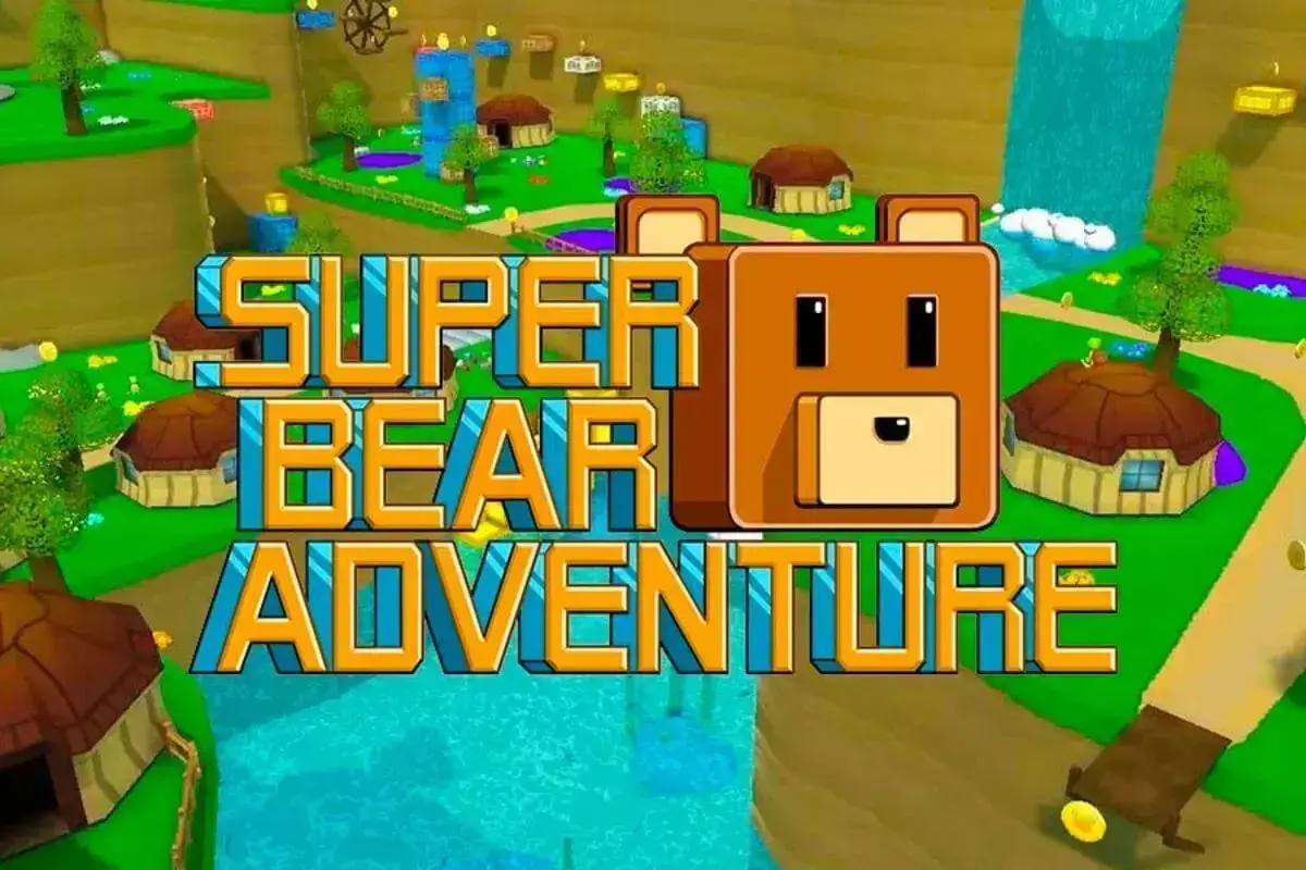 Обновить super bear adventure. Игра super Bear Adventure. Супер Беар адвенчер 2. Super Bear Adventure Mod. Карта Лабиринта супер Беар адвенчер.
