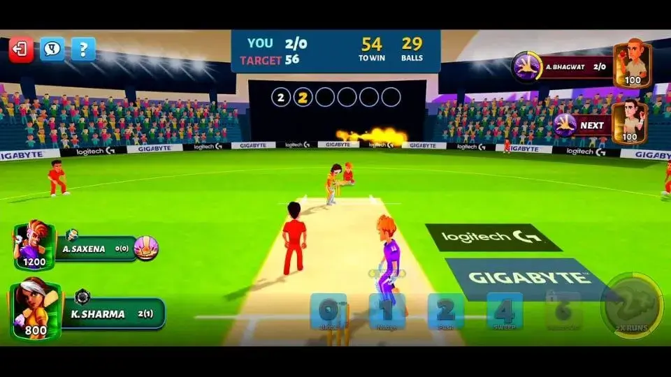 Game Play of Hitwicket Superstars Mod APK